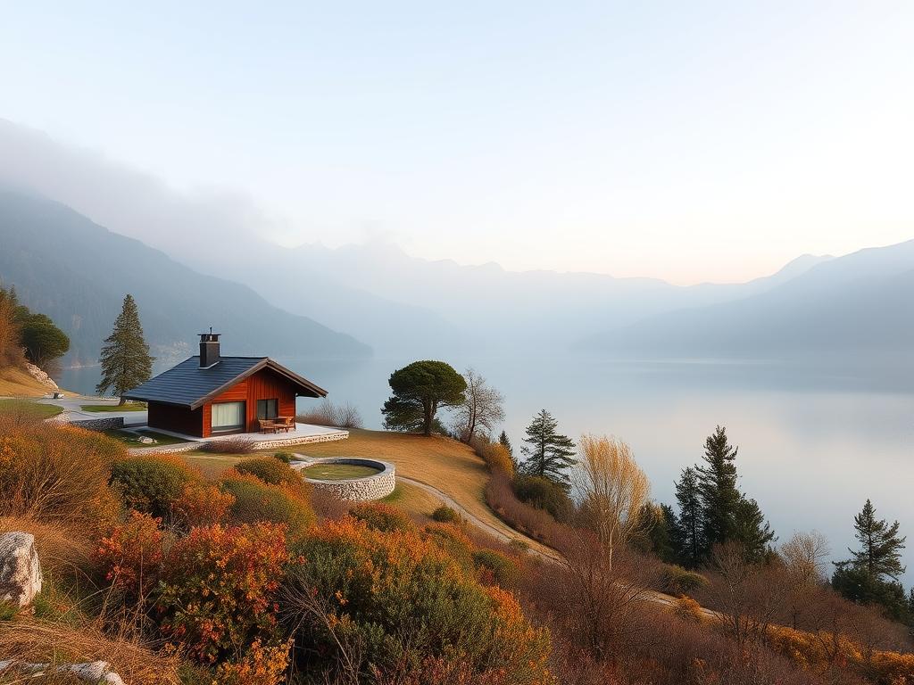 Göl Manzaralı Köşe