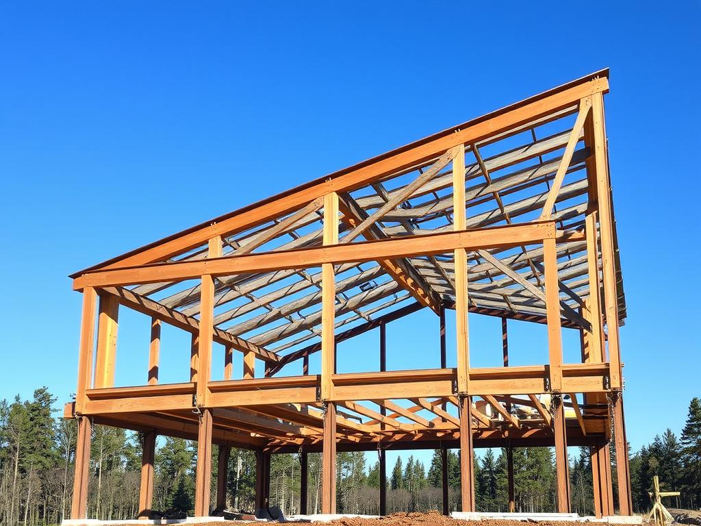 Çelik karkas inşaat süreci